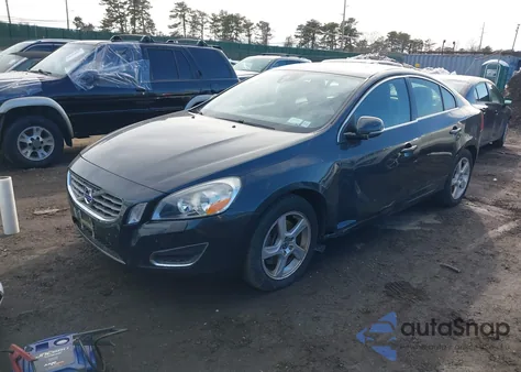 2012 Volvo S60 T5 из США, поврежденный, VIN YV1622FS1C2038980